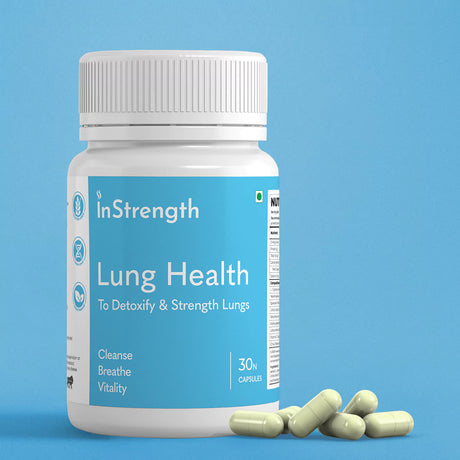 InStrength Lung Detox Tablets - Supports Lung diseases & Breathing Difficulty Diseases