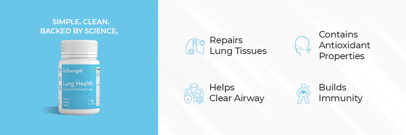 InStrength Lung Detox Tablets for chronic Lung problems