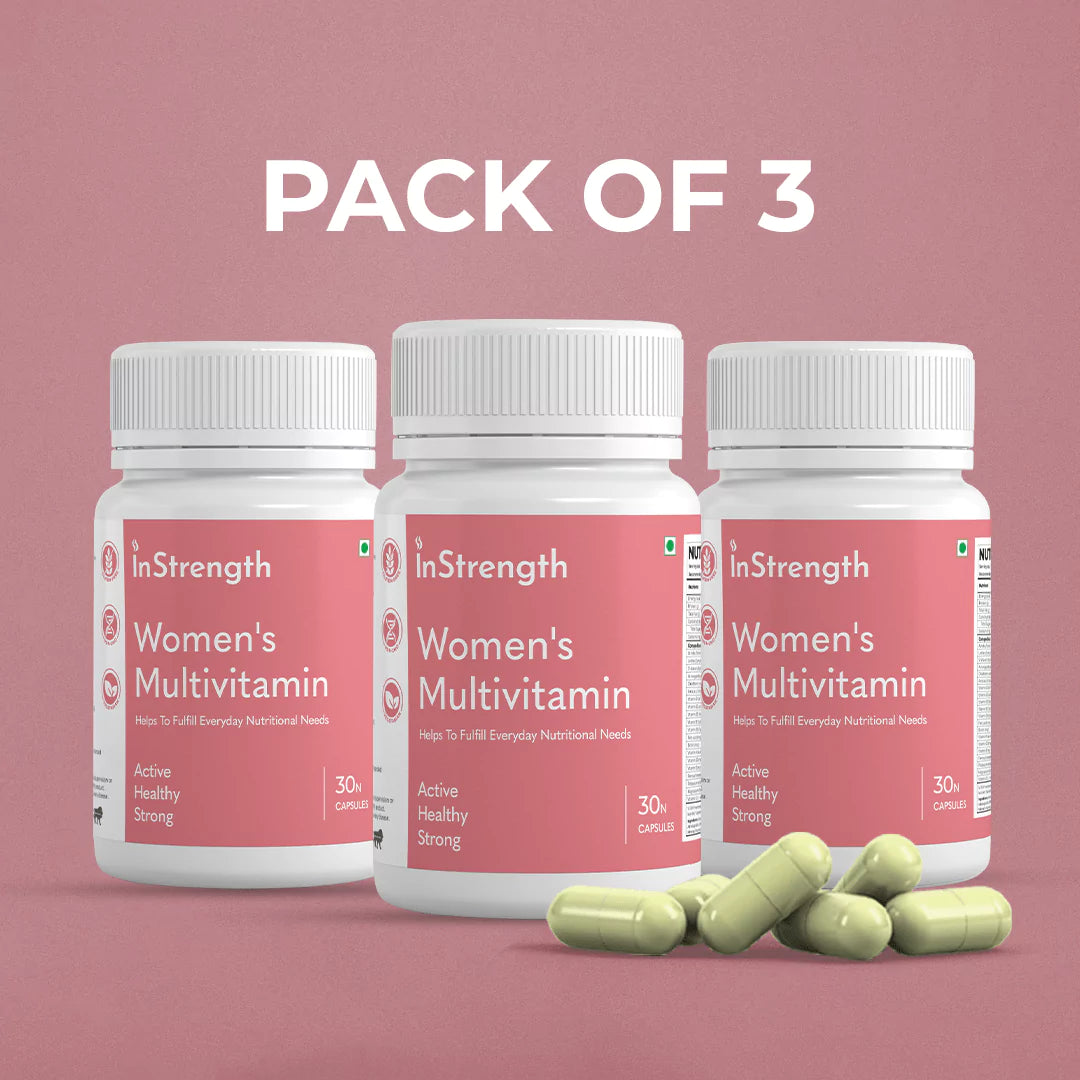 InStrength's Best Vitamin Supplements for Women - Energy, Immunity & More P3