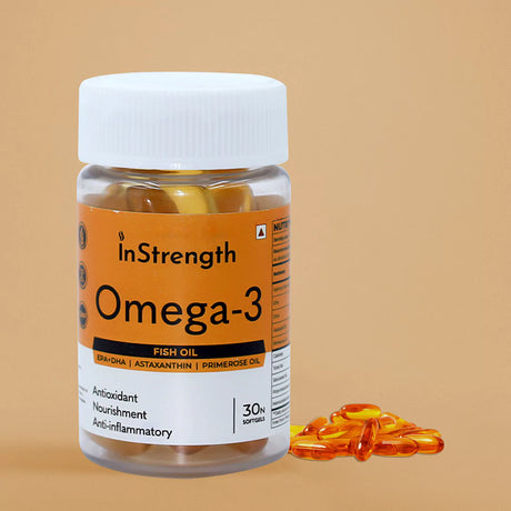 Instrength Daily Omega-3 Capsules - Support Brain & Heart Health