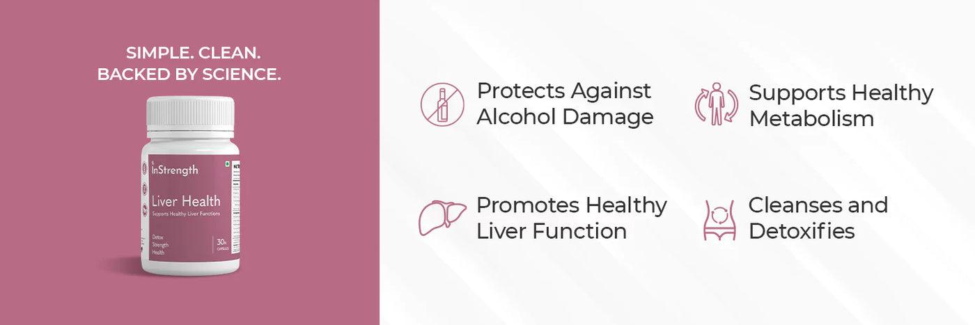 Instrength liver health tablets forliver cleanse and detox