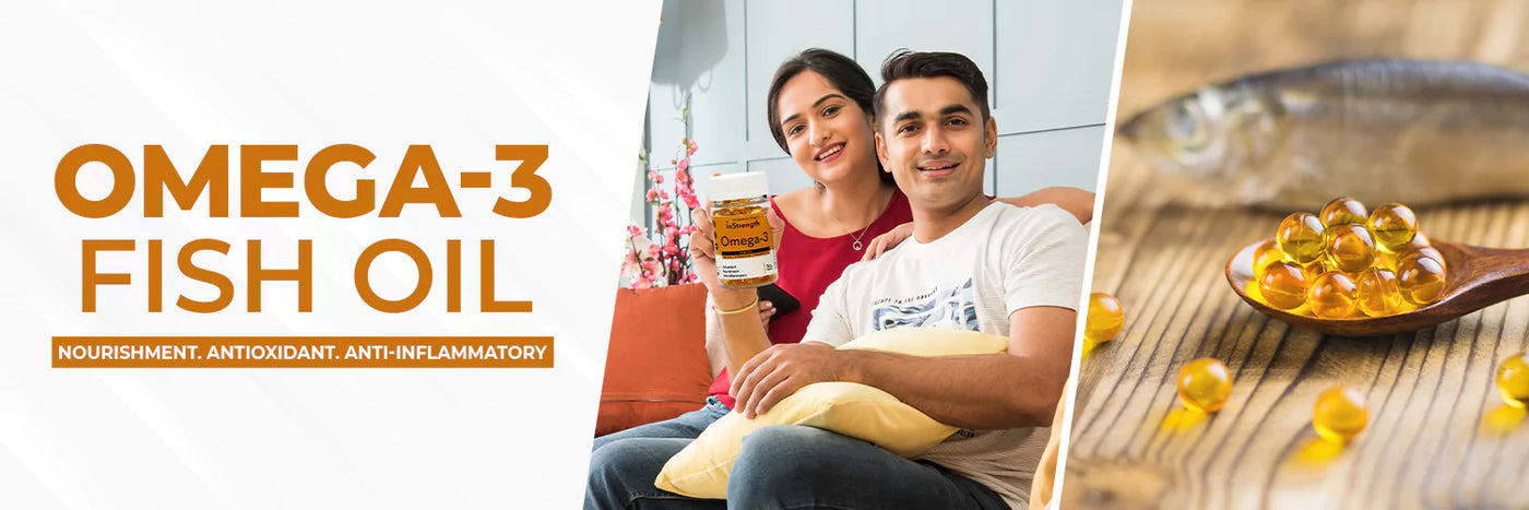 Instrength fish oil capsules Supports Memory Anti Inflammatory more