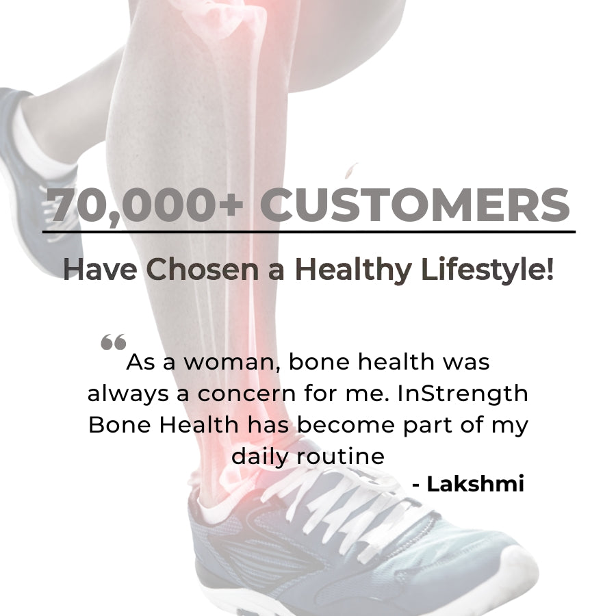 Calcium Tablets with Vitamin D3 for Bone Health | With Magnesium, Zinc & Manganese | InStrength