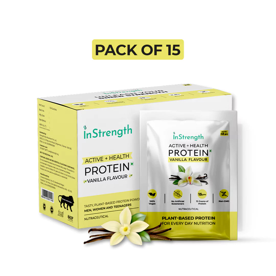 InStrength Plant Protein Powder - non-GMO, Gluten free