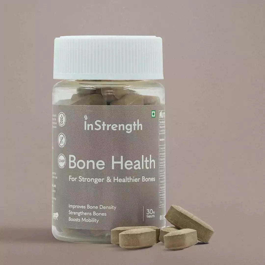 Bone Health Supplements with Calcium & Vitamin D3 | InStrength