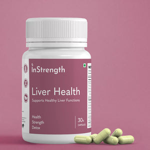 Instrength Liver Detox Tablets - Supports Healthy liver function, Fatty Liver, alcohol detox & more